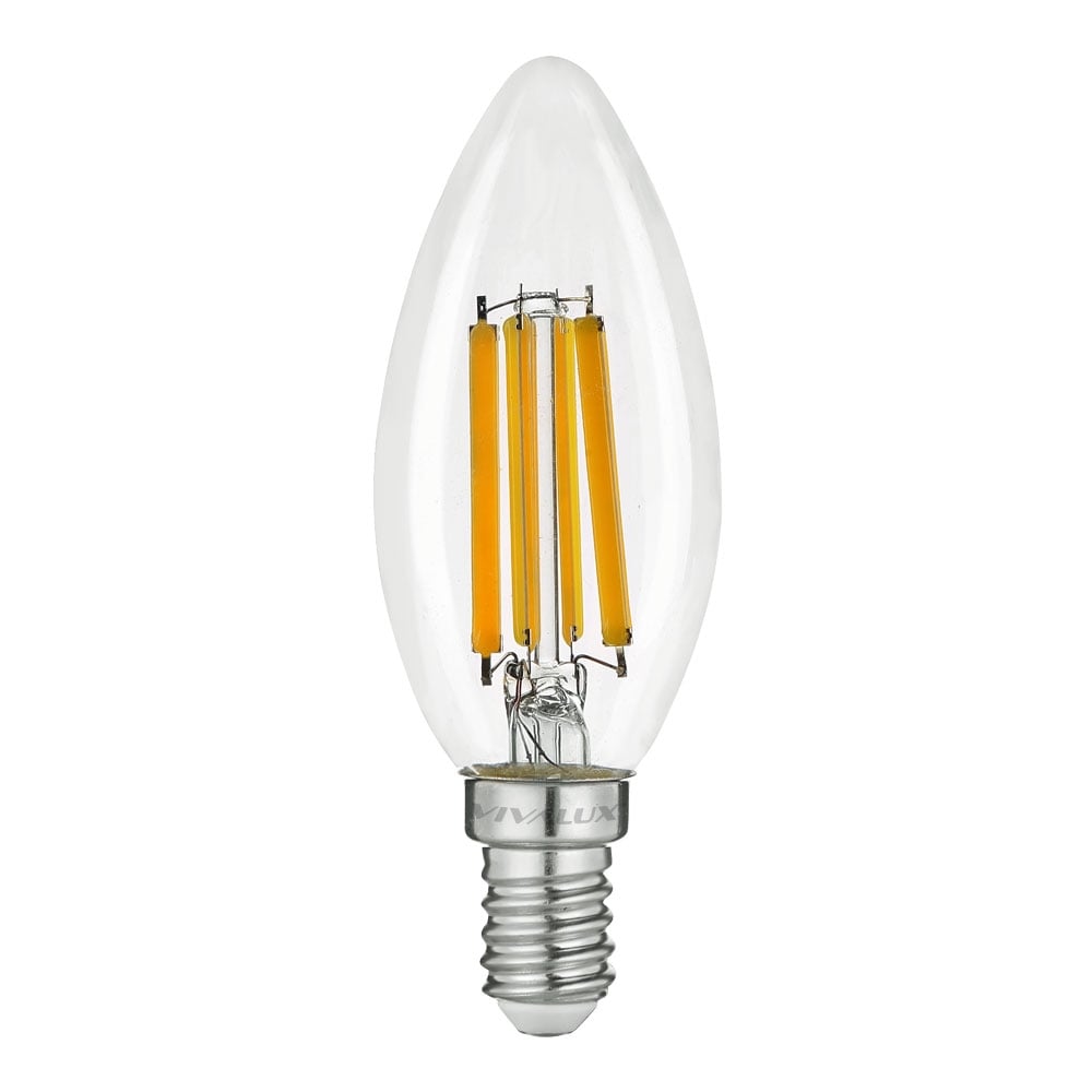 LED лампа филамент Vivalux BF35 Flick LED Premium 7W 4000K E14