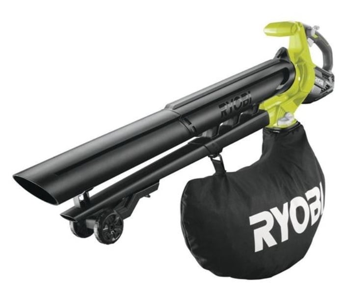 Акумулаторен листосъбирач Ryobi OBV18 2в1 без батерия и зарядно