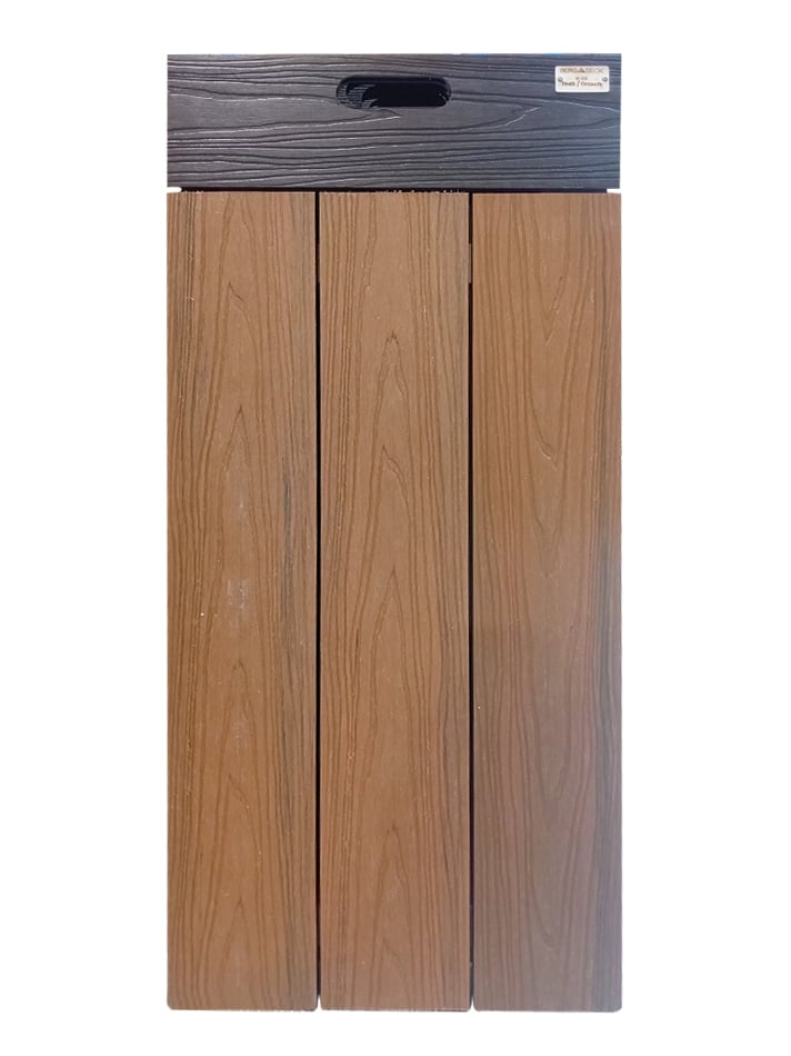 Декинг WPC Bergdeck W138 / 290х13,8х2,3см тик/орех 