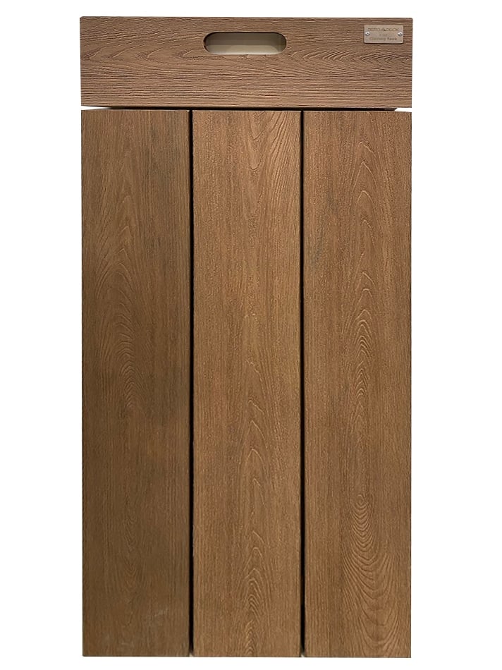 Декинг WPC Bergdeck S140 / 220х14х2,5см тъмен тик