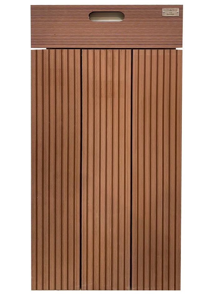 Декинг WPC Bergdeck B150 / 240х15х2,5см чист кестен