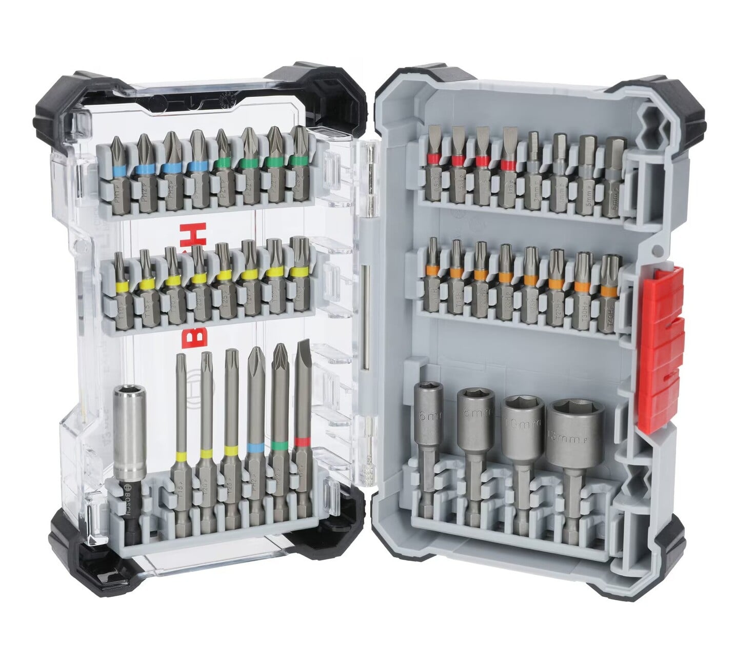 Комплект битове и накрайници Bosch Extra Hard 43 части