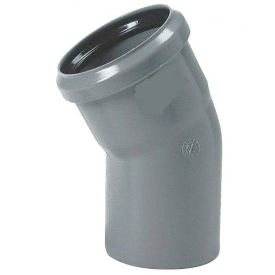Полипропиленово коляно Valrom EasyKit ø40х30°