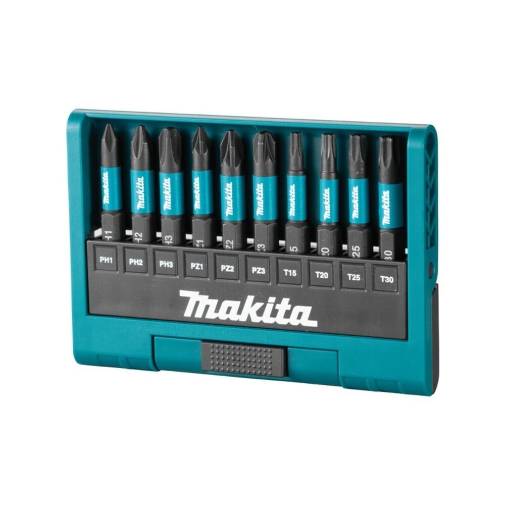 Комплект накрайници Makita Impact Black E-12011 / 1/4" / 10 части