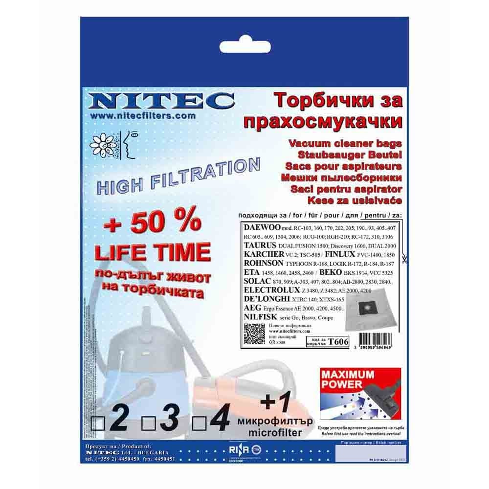 Синтетични торбички Nitec T606