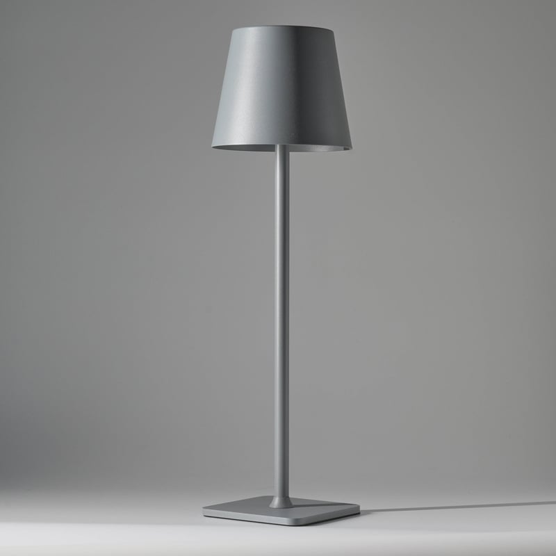 Димируема LED настолна лампа Ziel Lighting 3CCT сива 3.5W
