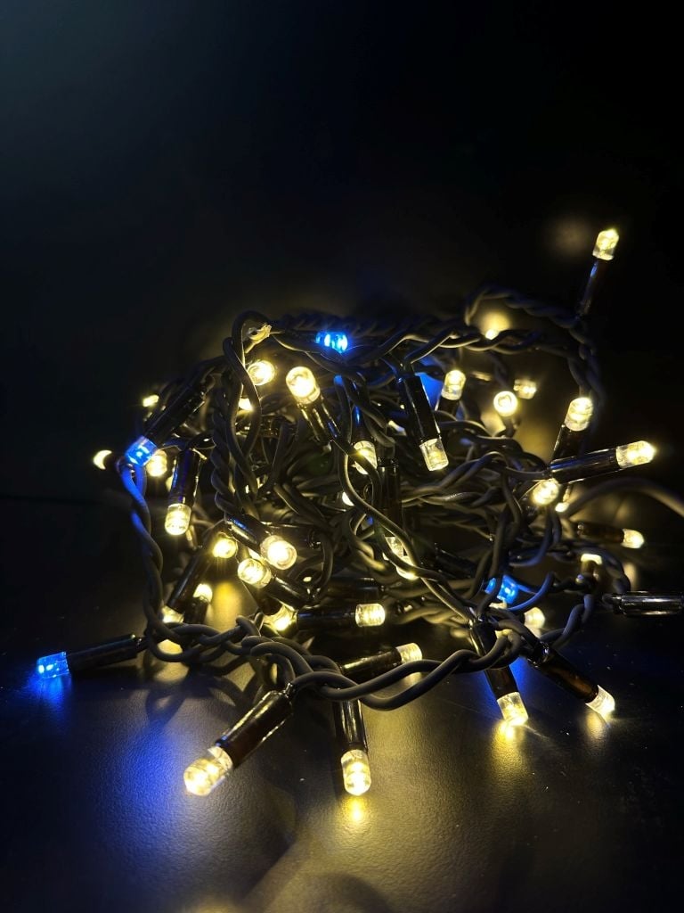 Коледни висулки 248 LED светлина 2700K