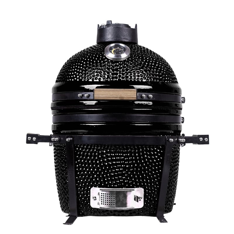 Керамично барбекю на дървени въглища Ziel Grill Kamado Compact 15 / ø39см
