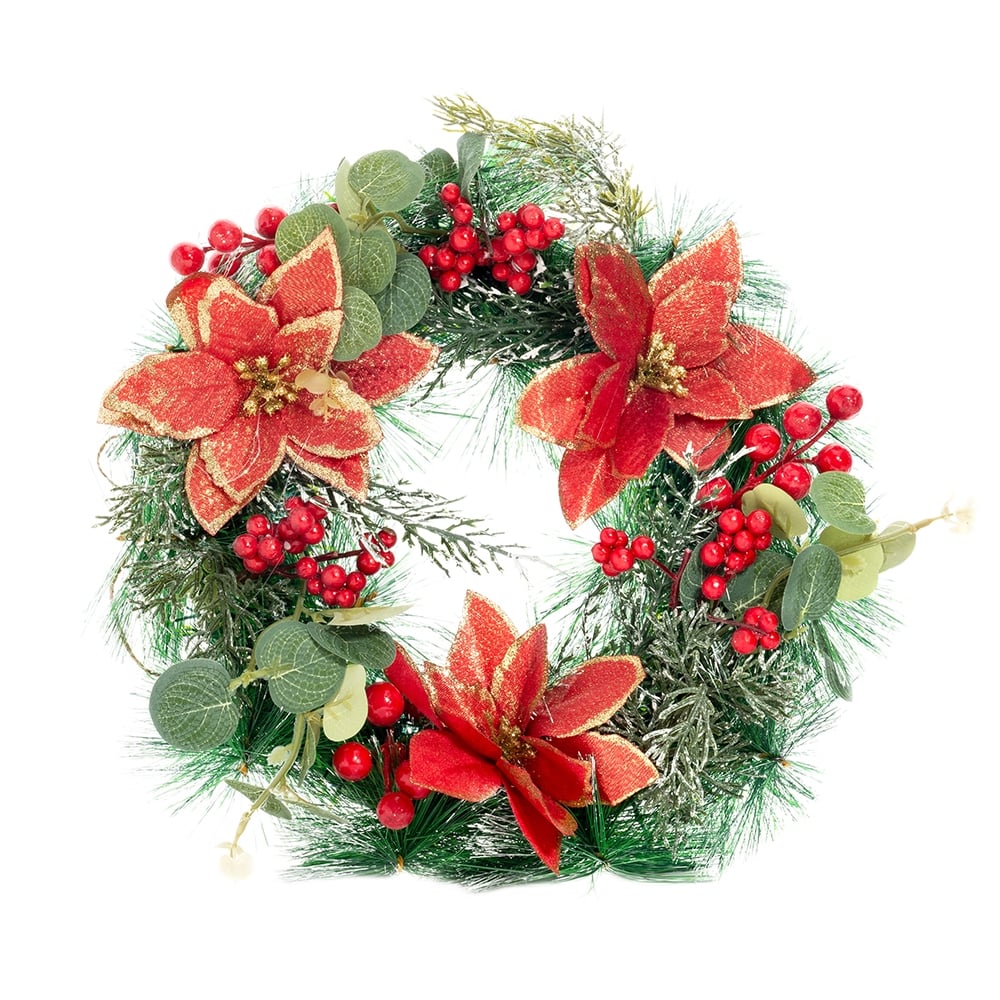 Коледен венец H1-11 / 30х30х10см