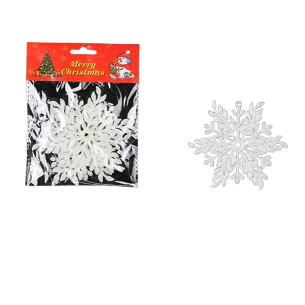Коледна снежинка W1-25 / 12x12x1см 