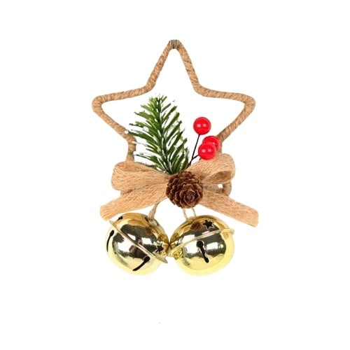 Коледни камбанки Xmas W1-6 / 13x9 см
