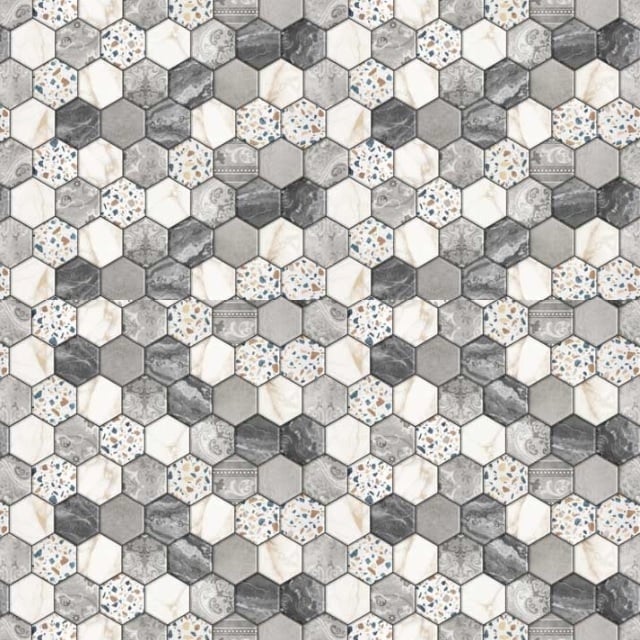 Самозалепващо фолио Venilia Hexatiles 45см х 2м