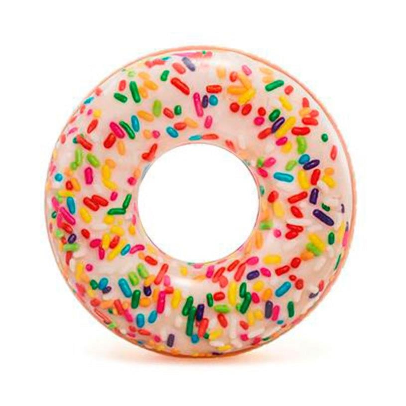 Надуваем пояс Intex 56263NP Donut tube