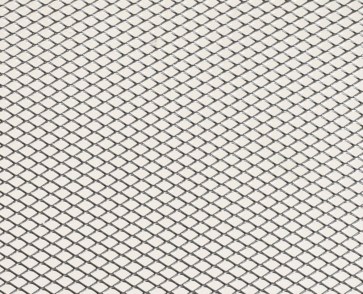 Стоманена перфорирана ламарина 500x200мм сребриста