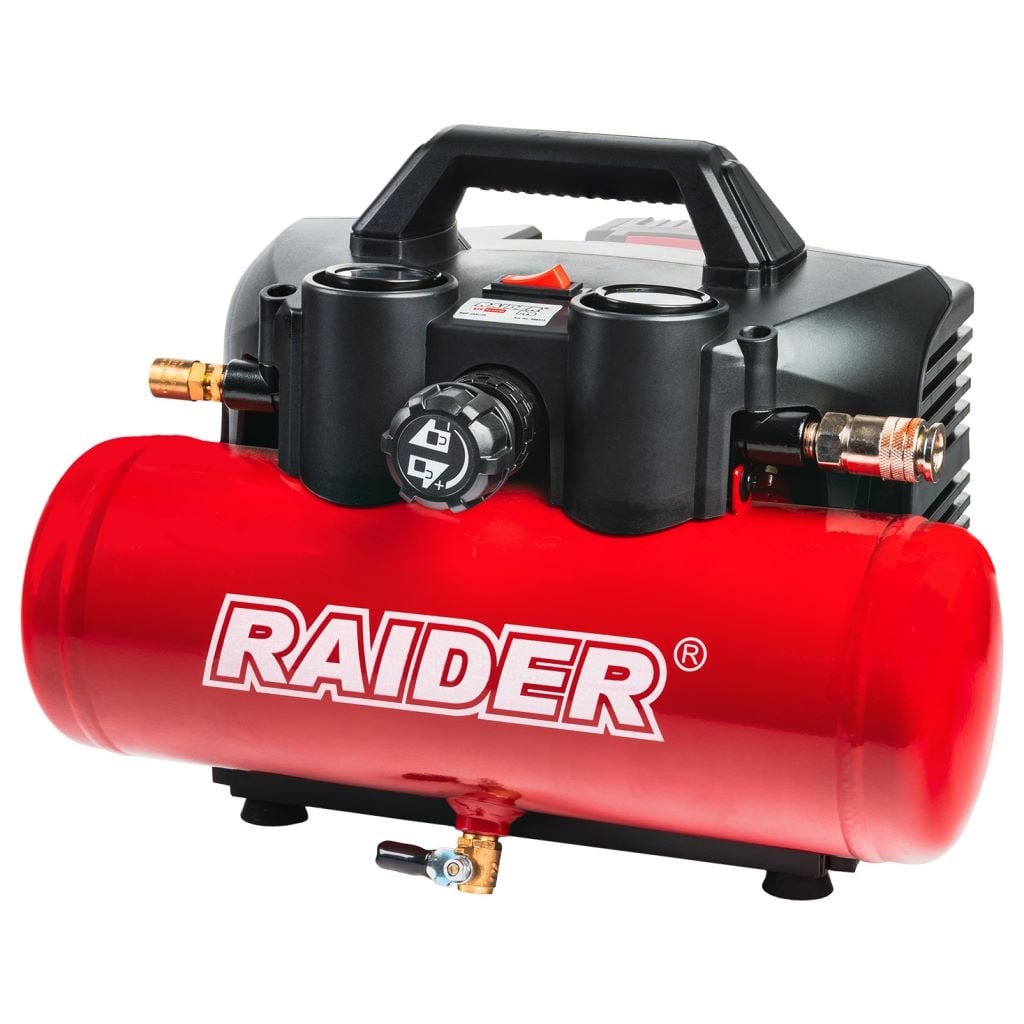 Акумулаторен компресор за въздух Raider R20 RDP-J4AC20 Solo 20V 4л