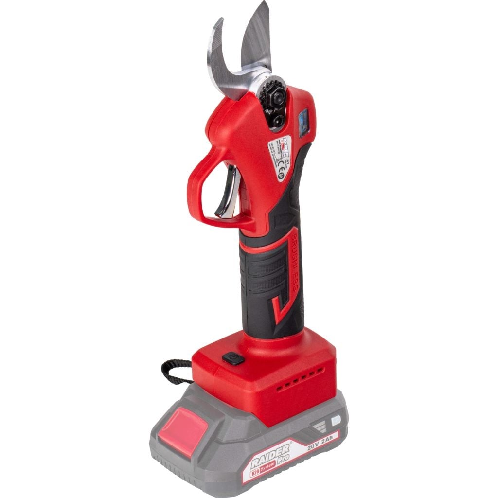 Акумулаторна безчеткова лозарска ножица Raider RDP-TPSH20 / 20V