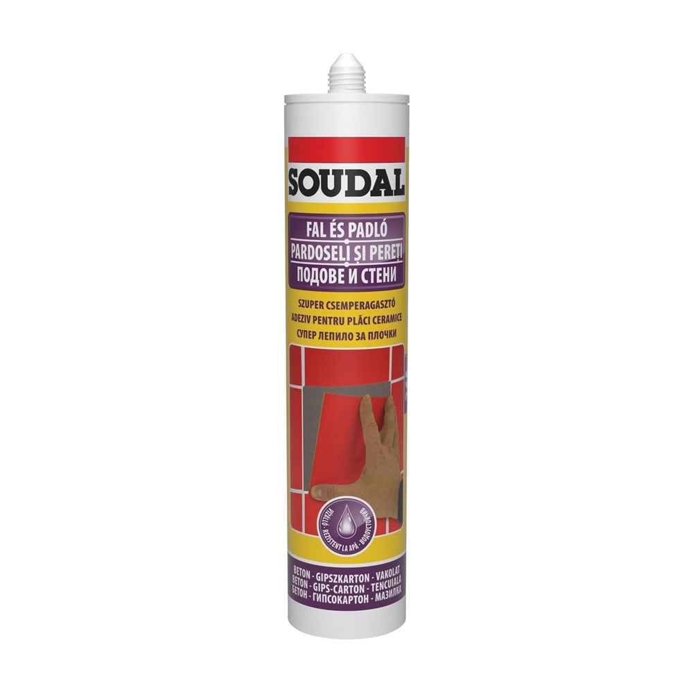 Фаянсово лепило Soudal 24A 300мл