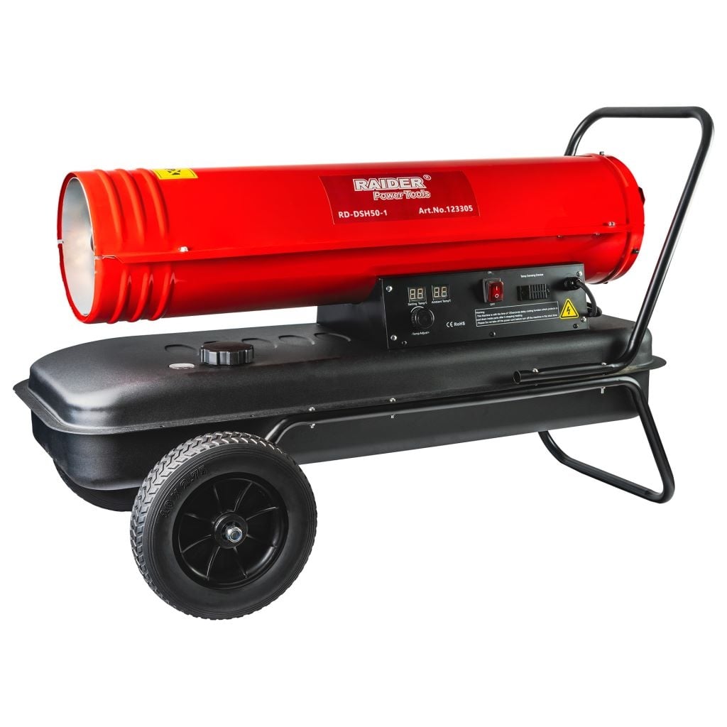 Дизелов калорифер Raider RD-DSH50-1 / 50 kW / 45л
