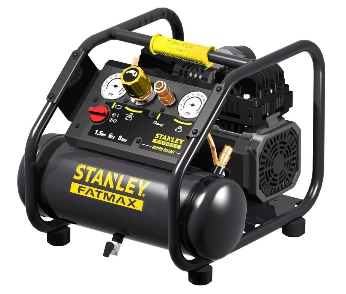 Безшумен компресор Stanley FMXCMS156HE 6л