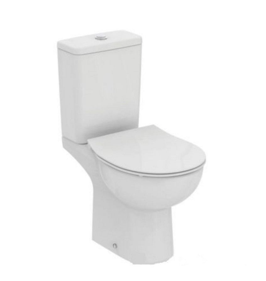Моноблок със задно оттичане Vidima Eurovit+ RimLS+ W007501 бял