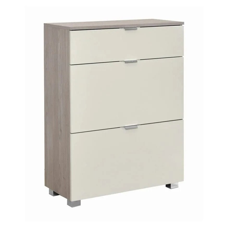 Шкаф за обувки Matis 60 Elegance Дъб нордик/Пясък гланц