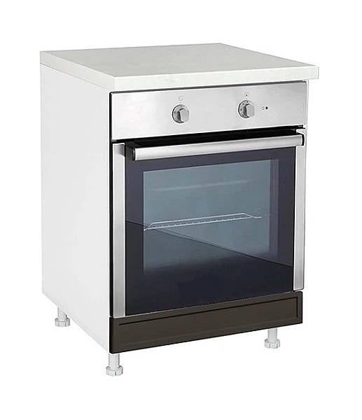 Долен шкаф за фурна Matis D 60 R Alba тъмносив