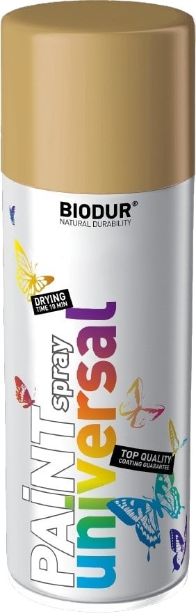 Цветен спрей Helios Biodur Universal RAL 1001 бежов 400мл