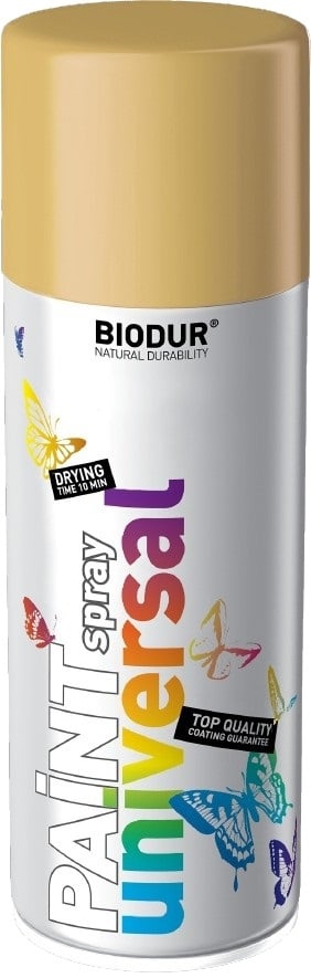 Цветен спрей Helios Biodur Universal RAL 1015 светла слонова кост 400мл