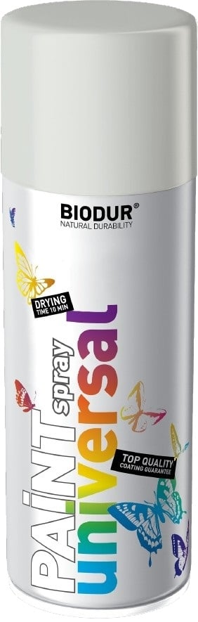 Цветен спрей Helios Biodur Universal RAL 7035 светлосив 400мл