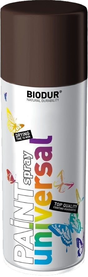 Цветен спрей Helios Biodur Universal RAL 8017 кафяв шоколад 400мл