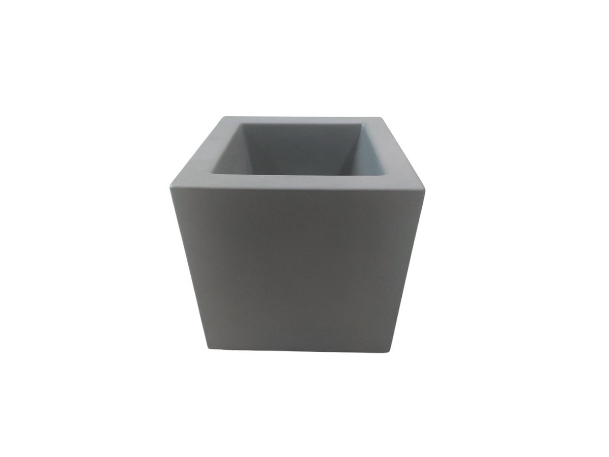 Кашпа Cube 45x45x46см антрацит