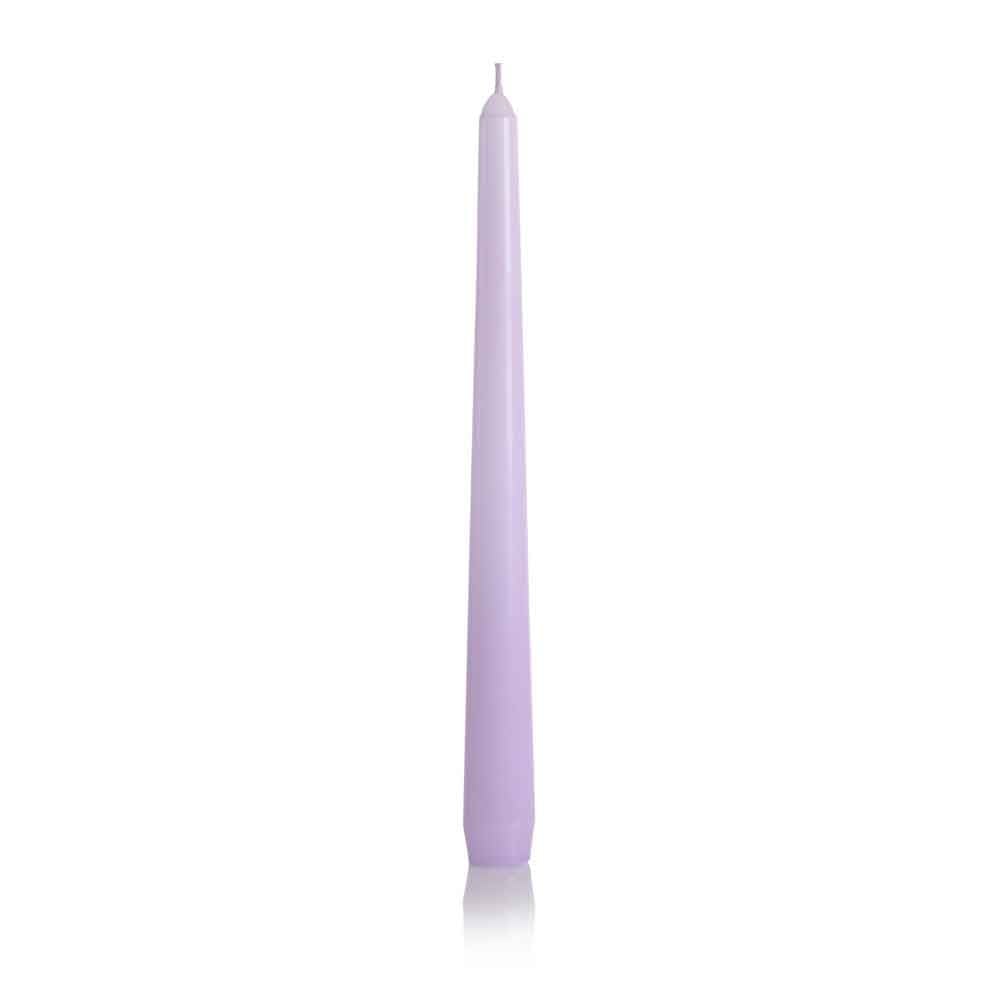 Свещ Bartek Candles Cone 25см светлолилава
