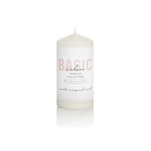 Свещ Bartek Candles Pillar 7x15см бяла