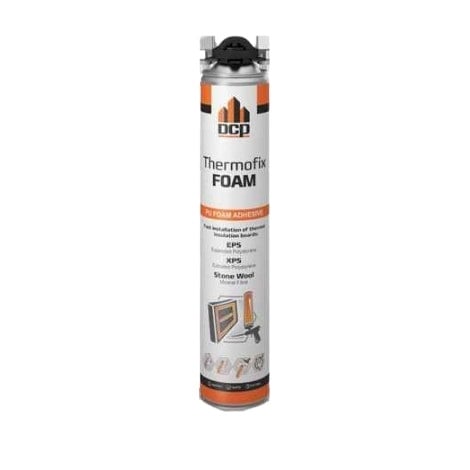 Пистолетна пяна за лепене на топлоизолационни плоскости DCP Thermofix 750мл
