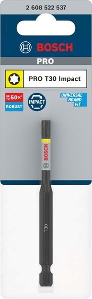 Бит Bosch Pro Torx Impact T30 / 90мм 1 брой