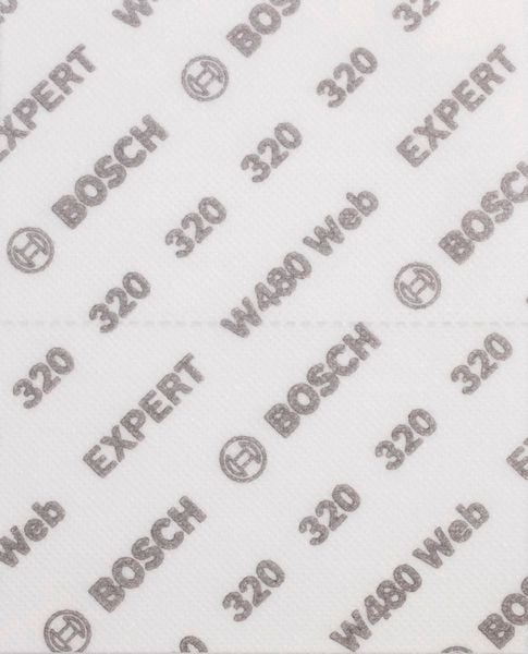 Шкурка на лист Bosch Expert W480 / 115x140мм G320 / 2 броя