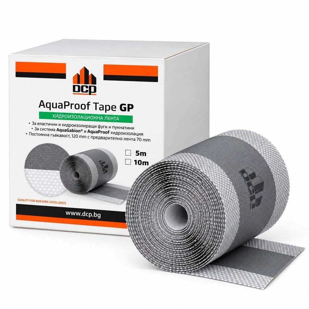 Хидроизолационна лента DCP Aquaproof Tape GP 10м