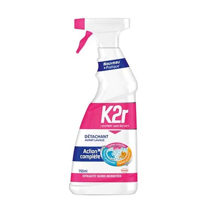 Препарaт спрей за петна K2R Detachant action 750мл