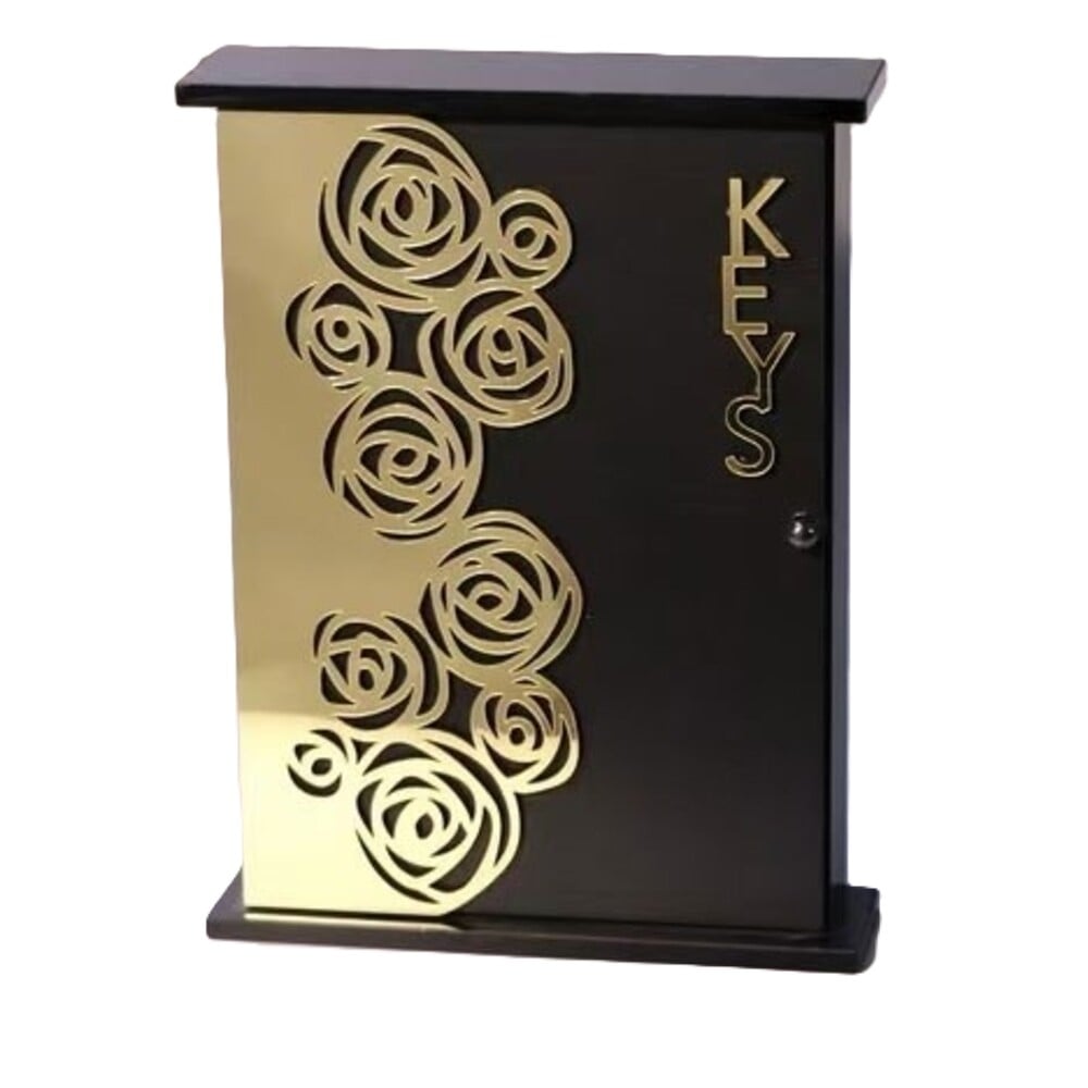 Кутия за ключове Роза 26751 черна / кафява