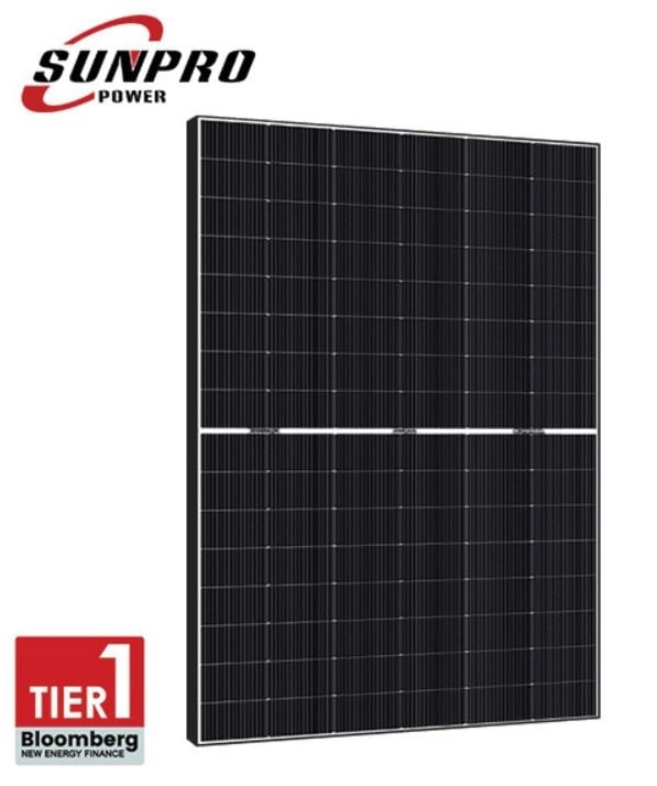 Соларен двулицев панел SunPro 450Wp N-тип Topcon 450W