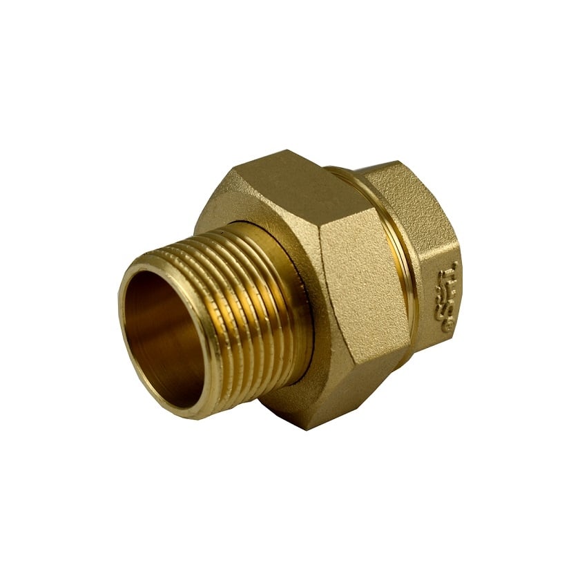 Месингов прав радиаторен холендър THS Thermostyle 1/2''