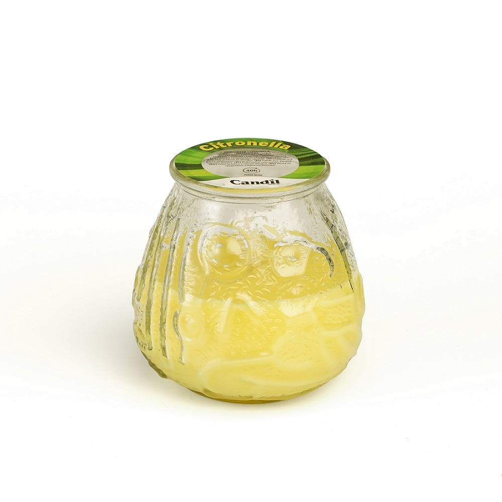 Свещ в буркан с конусна форма Citronella 9,3x9,3x9,1 см