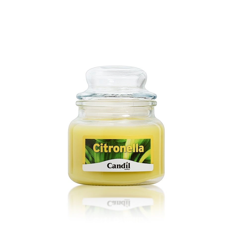 Ароматна свещ в буркан Citronella 6,9x6,9x8,5 см