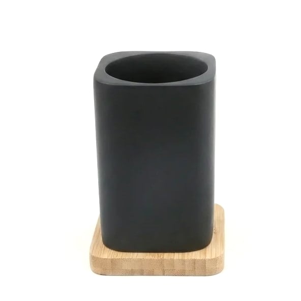 Поставка за четки Inter Ceramic Нинел черна