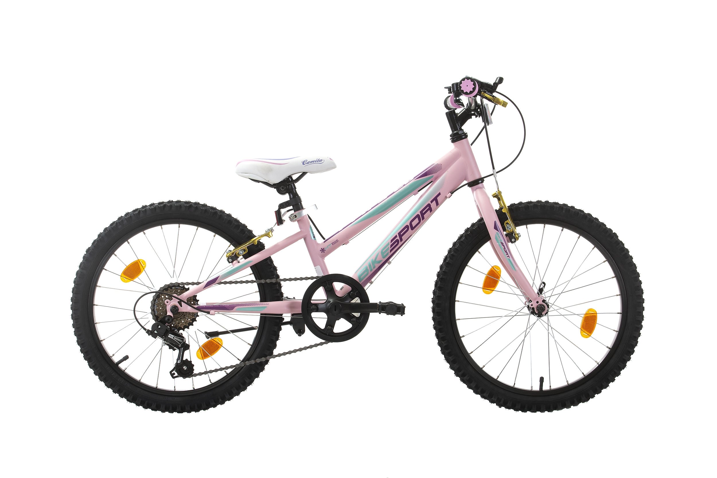 Велосипед Bikesport Viky 20 / 20"x24 неоново розово мат