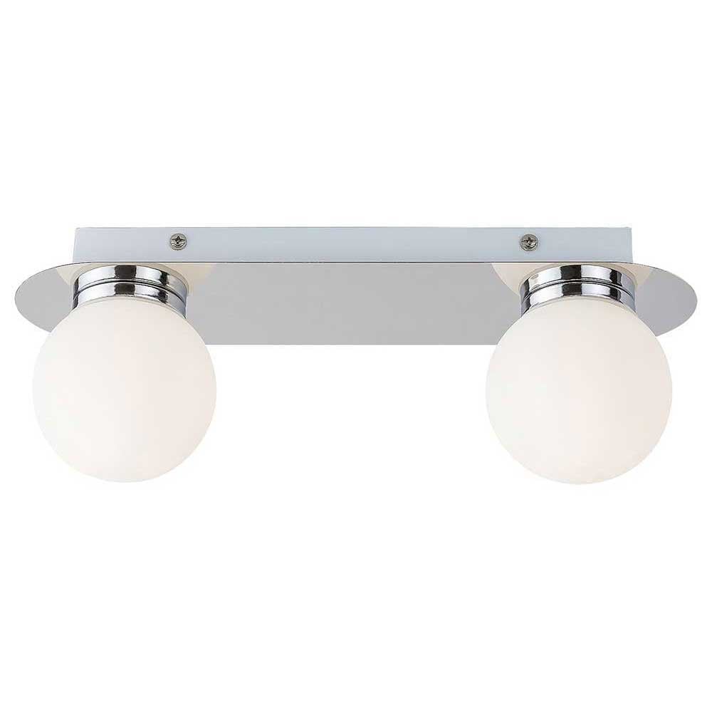 Осветително тяло за баня Rabalux Becca 2хG9 хром / бяло IP44