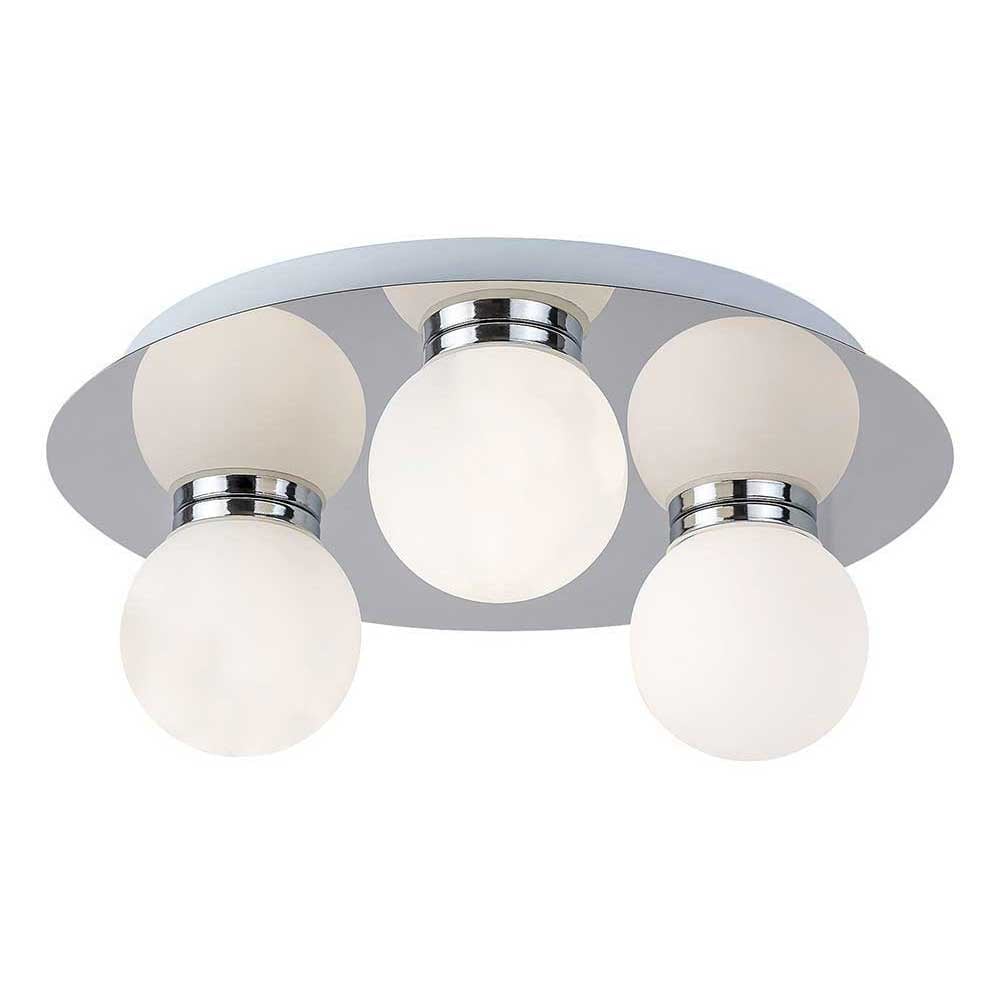 Осветително тяло за баня Rabalux Becca 2113 / 3хG9 хром / бяло IP44