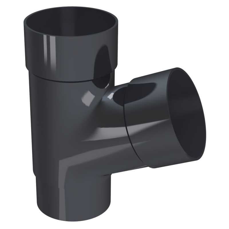 Утка 67.5° Classic 120 ф80мм графит