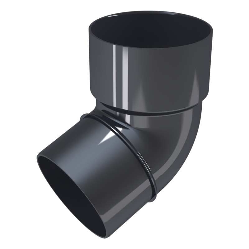Дъга 67.5° Classic 120 ф80мм графит