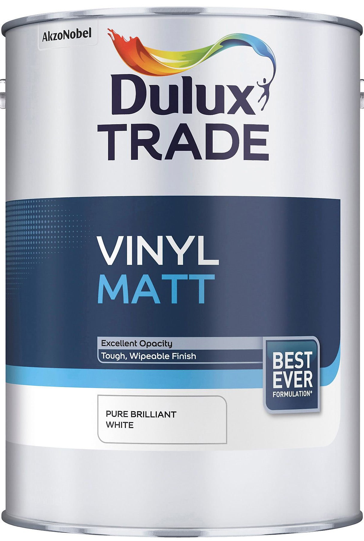 Интериорна боя за стени и тавани Dulux Trade Vinyl Matt PBW 5л